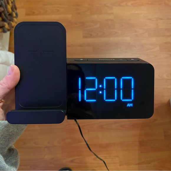 Alarm Clock with Phone Charger - Picture 7 of 7